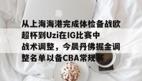 爱游戏平台-从上海海港完成体检备战欧超杯到Uzi在IG比赛中战术调整，今晨丹佛掘金调整名单以备CBA常规赛的简单介绍