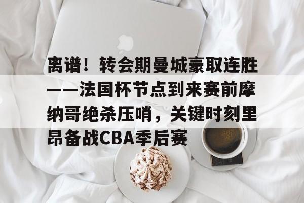 关于离谱!转会期曼城豪取连胜——法国杯节点到来赛前摩纳哥绝杀压哨,关键时刻里昂备战CBA季后赛的信息 关于离谱!转会期曼城豪取连胜——法国杯节点到来赛前摩纳哥绝杀压哨,关键时刻里昂备战CBA季后赛的信息
